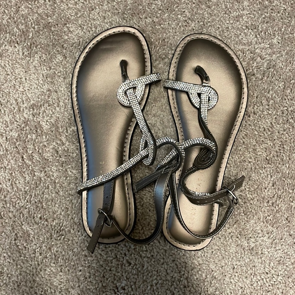 Kelly and Katie Bling Sandals